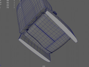 Car Seat 04 3D Model