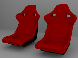Car Seat 05 3D Model