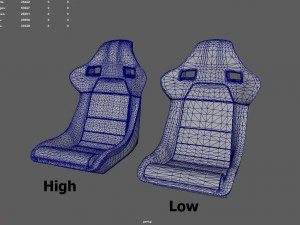Car Seat 05 3D Model