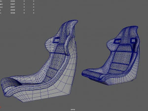 Car Seat 05 3D Model