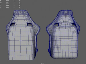 Car Seat 05 3D Model