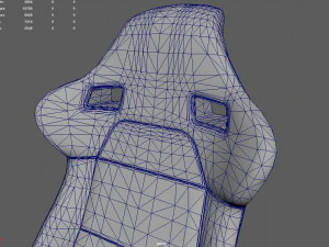 Car Seat 05 3D Model