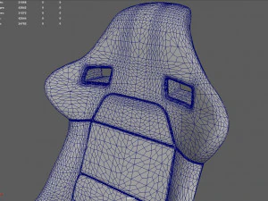 Car Seat 05 3D Model