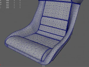 Car Seat 05 3D Model