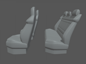 Car Seat 06 3D Model