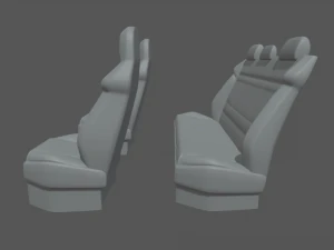 Car Seat 06 3D Model