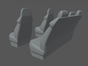 Car Seat 06 3D Model