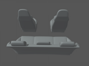 Car Seat 06 3D Model