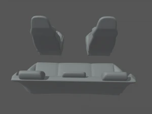 Car Seat 06 3D Model