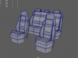 Car Seat 06 3D Model