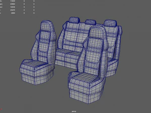 Car Seat 06 3D Model