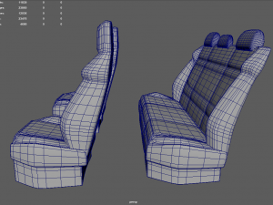 Car Seat 06 3D Model