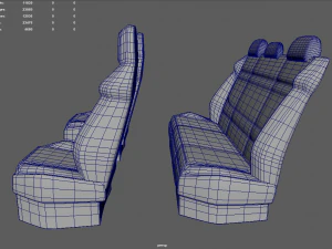 Car Seat 06 3D Model