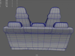 Car Seat 06 3D Model