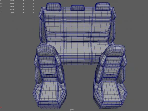 Car Seat 06 3D Model