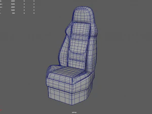 Car Seat 06 3D Model