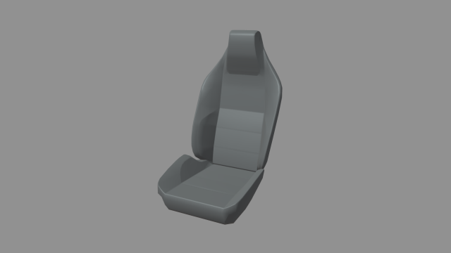 seat logo 3D Model in Parts of auto 3DExport