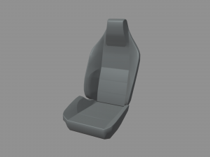 Car Seat 07 3D Model