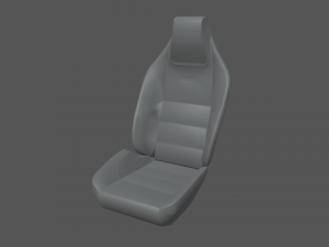 Car Seat 07 3Dモデル