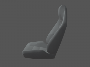 Car Seat 07 3Dモデル
