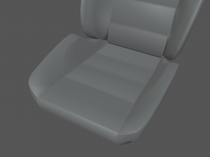 Car Seat 07 3Dモデル