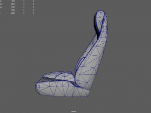 Car Seat 07 3Dモデル
