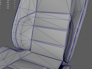 Car Seat 07 3Dモデル
