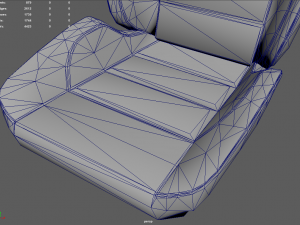 Car Seat 07 3Dモデル