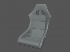 Car Seat 08 3D Model