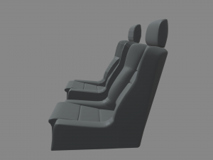 Car Seat 09 3D 模型