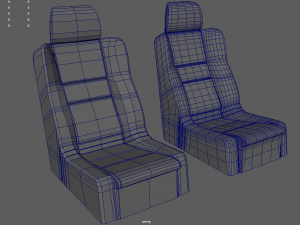 Car Seat 09 3D 模型