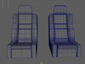 Car Seat 09 3D 模型