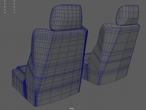 Car Seat 09 3D 模型