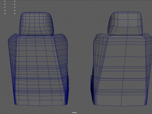 Car Seat 09 3D 模型