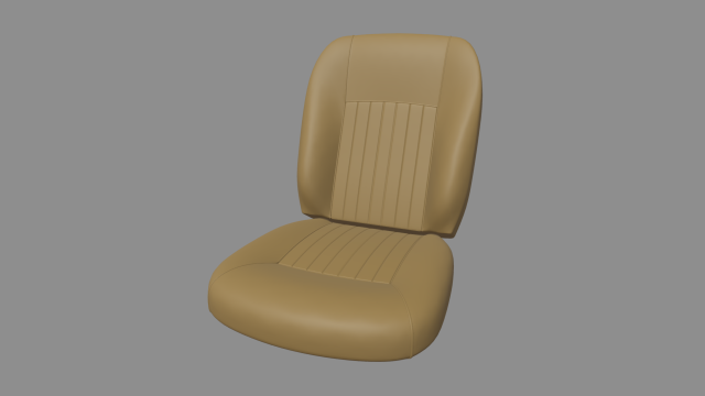 Car Seat 010 Modello 3D .c4d .max .obj .3ds .fbx .stl .blend 