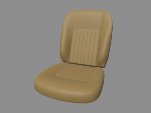 Car Seat 010 3D Model