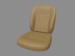 Car Seat 010 3D 模型