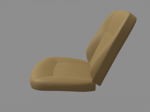 Car Seat 010 Modello 3D