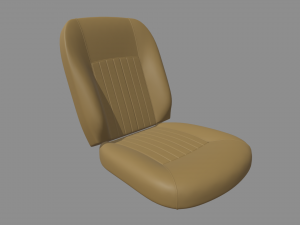 Car Seat 010 Modello 3D