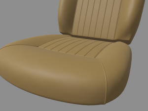 Car Seat 010 Modello 3D