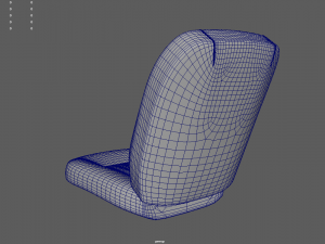 Car Seat 010 Modello 3D