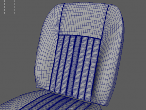 Car Seat 010 Modello 3D