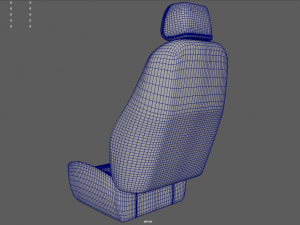 Car Seat 011 3Dモデル