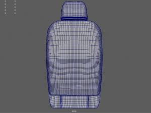Car Seat 011 3Dモデル