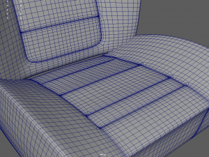 Car Seat 011 3Dモデル