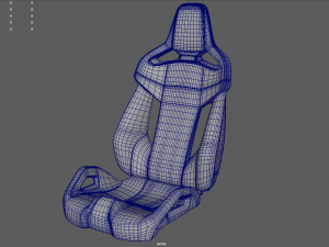 Car Seat 012 3D 모델
