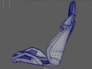 Car Seat 012 3D 모델