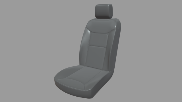 Car Seat 013 Modèle 3D .c4d .max .obj .3ds .fbx .stl .blend 