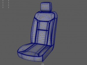 Car Seat 013 Modèle 3D