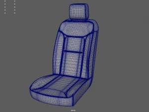 Car Seat 013 3D Model